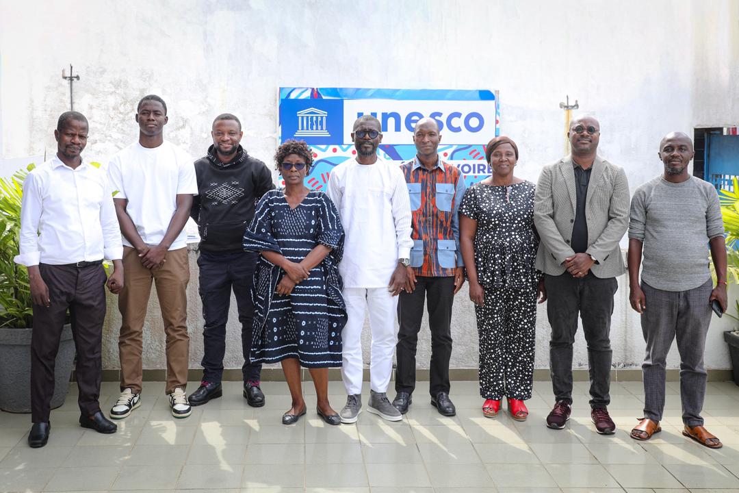 Rencontre avec le chargé de l'éducation et formation de l'UNESCO-CI